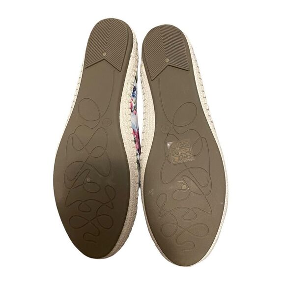 CREPUSCOLO Floral Espadrille Slip on Loafers Size 41 or 8 US NEW - Picture 6 of 6